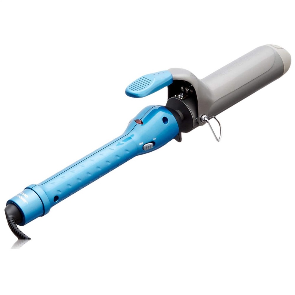 BaByliss Nano Titanium Spring Curling Iron 1.5 In